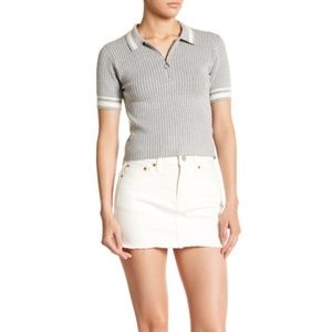 NEW Levis Distress Skirt